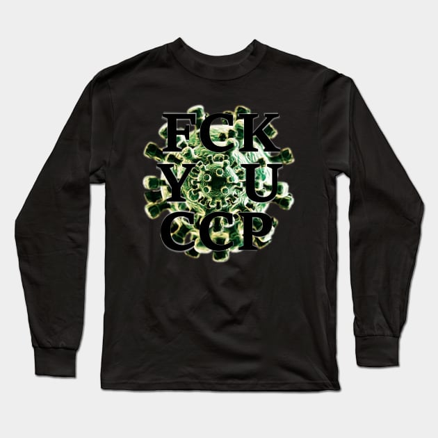 COVID-19 Long Sleeve T-Shirt by MikeNightmare